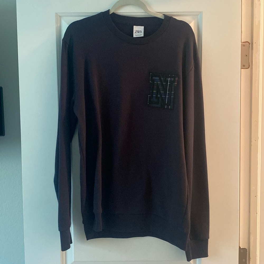 Men’s large pullover sweatshirt, Zara